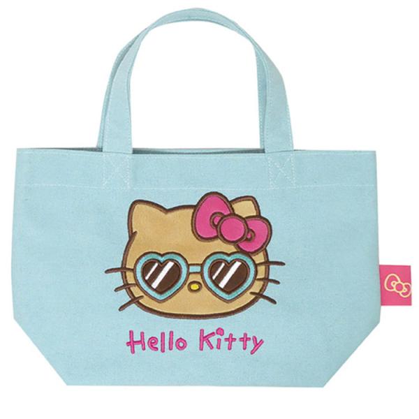 ハローキティ ミニトート ミント 606565 日焼けシリーズ SANRIO