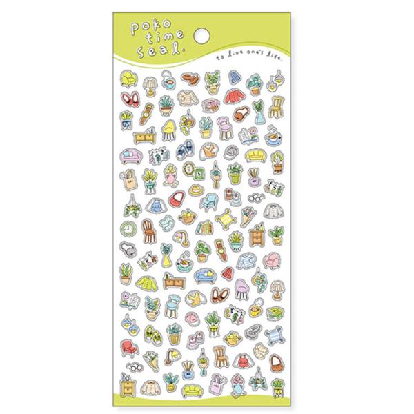 へや ポコタイムシール 824317 : キャラクター雑貨 ラフラフ - 通販
