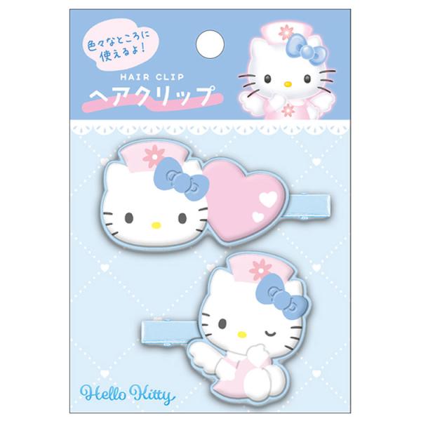 海外限定 ハローキティ Hello Kitty tbh ヘアクリップ ハローキティ ミニヘアクリップ レッド Hello Kitty mini hair