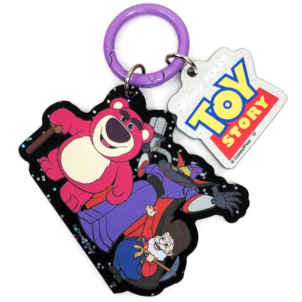 トイストーリー 2連アクリルキーチェーン BK キーホルダー アクキー