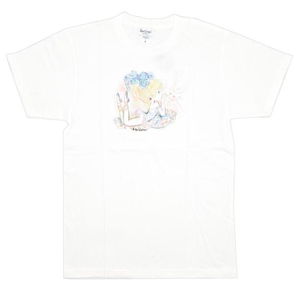 水森亜土 TシャツM ハートバレエ WH 293568 みずもりあど レディース