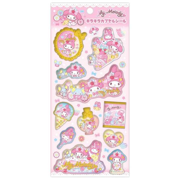 マイメロディ キラキラカプセルシール2 607869 SANRIO サンリオ