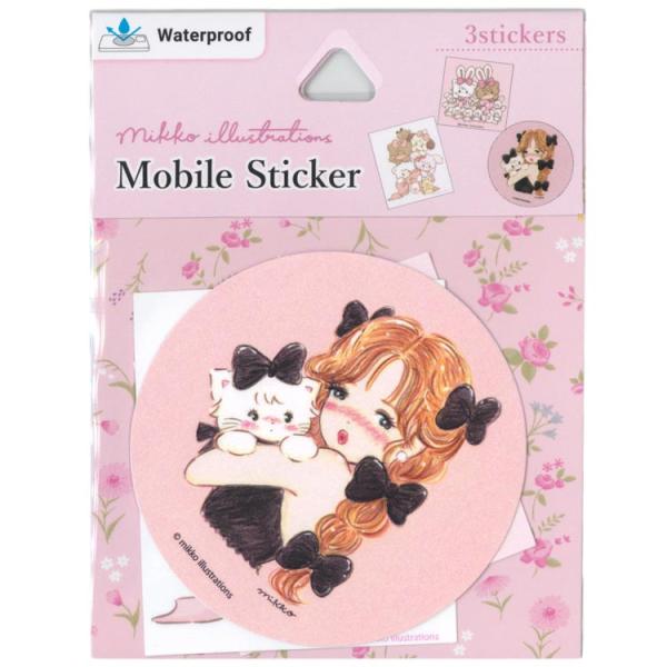 mikko illustrations モバイルステッカー Bタイプ 572802 ミッコ