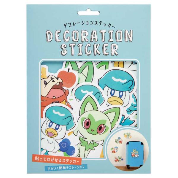 ポケットモンスター デコレーションステッカー フルーツ ブルー 061728