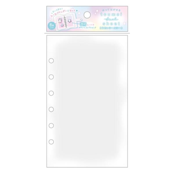 ホワイト とうめいシールシート 010707 ファンシー : キャラクター雑貨