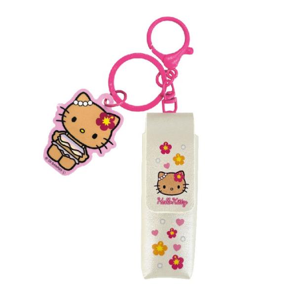 新品未使用】アベイル リップケースチャーム ハローキティ 4種 cast