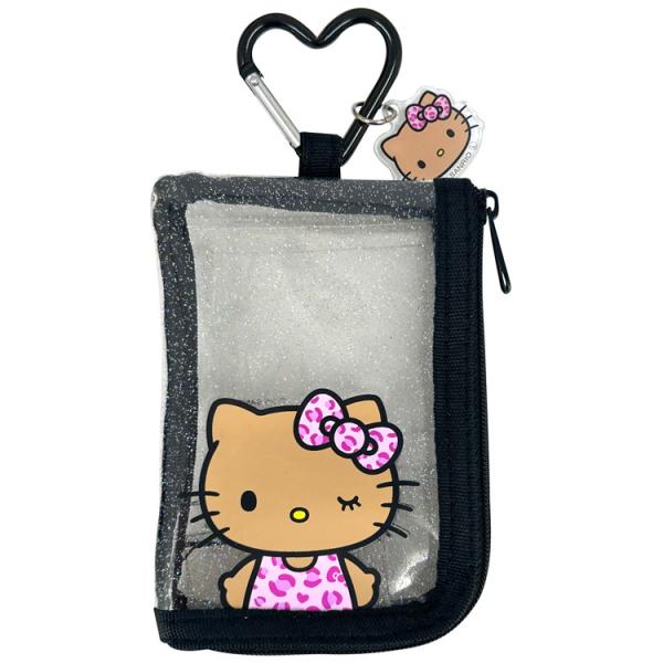 ハローキティ クリアパスコインケース 日焼け ブラック 154810