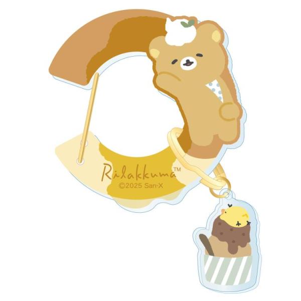 リラックマ アクリルカラビナ リラックマ＆キイロイトリ りらっくま