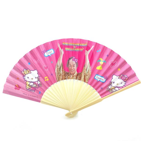 マツケンサンバ×ハローキティ 扇子 ハート せんす 涼む 611569