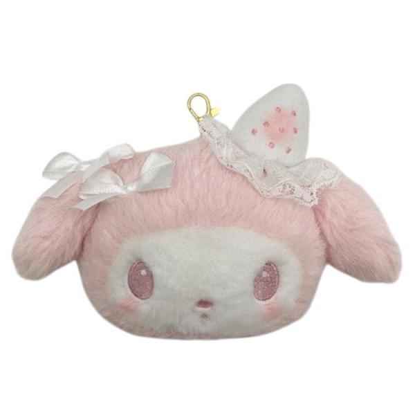 正規品☆マイメロディ白いちごのティータイム ぬいぐるみ パスケースセット マイメロディ フェイスパスケース 277850 白いちごのティータイム