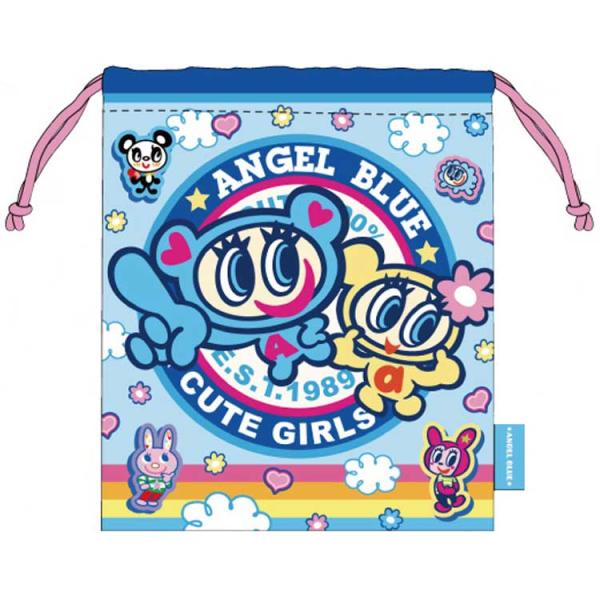 エンジェルブルー 巾着 361089 ANGEL BLUE ナカムラくん ハナちゃん