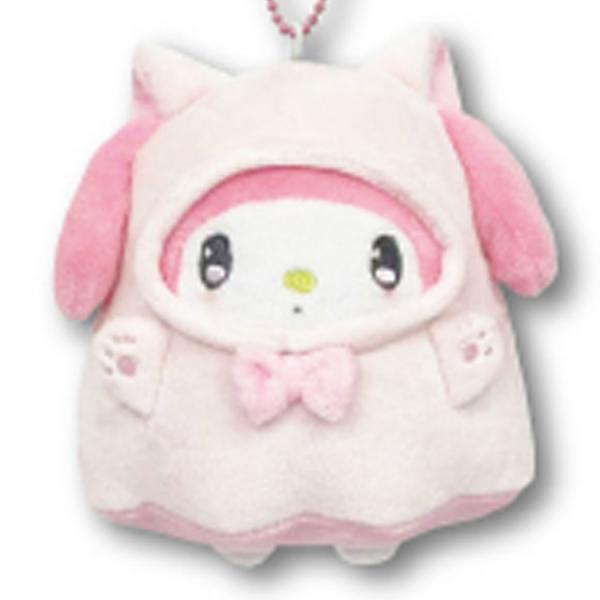 マイメロディ マスコットポーチ ねこねこおばけ 163566 ぬいぐるみ