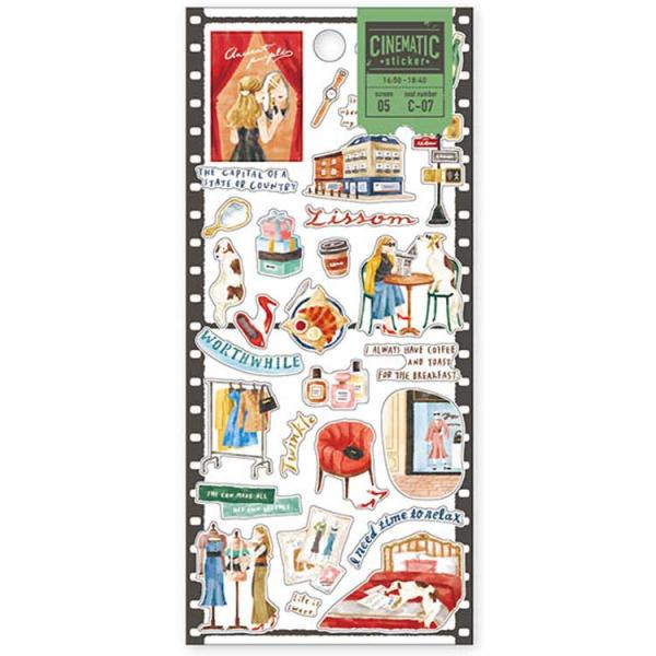 ファッション シネマティックステッカー 826014 : キャラクター雑貨