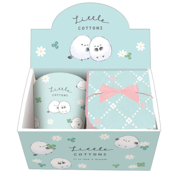 リトルコットンズ タオル付きマグカップ 335801 ギフト シマエナガ