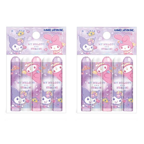 2個セット】マイメロディ&クロミ 鉛筆キャップ キラキラドレス