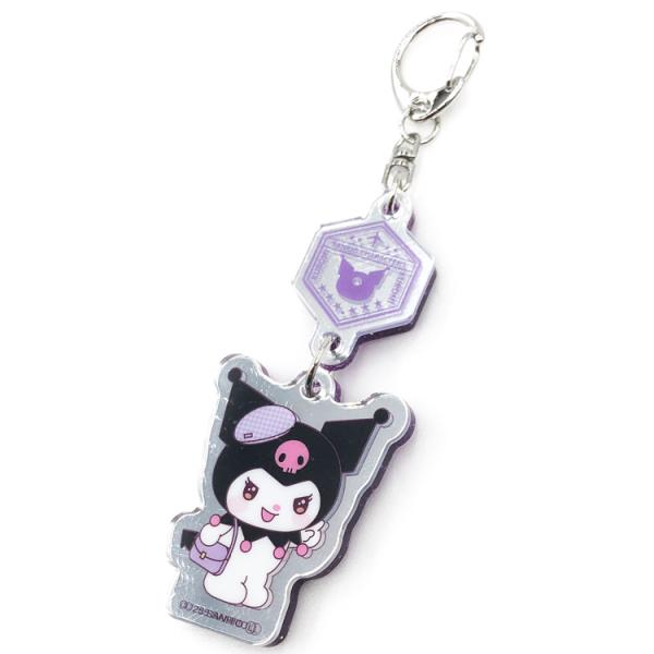 クロミ 2連ミラーアクリルキーホルダー 352584 KUROMI サンリオ