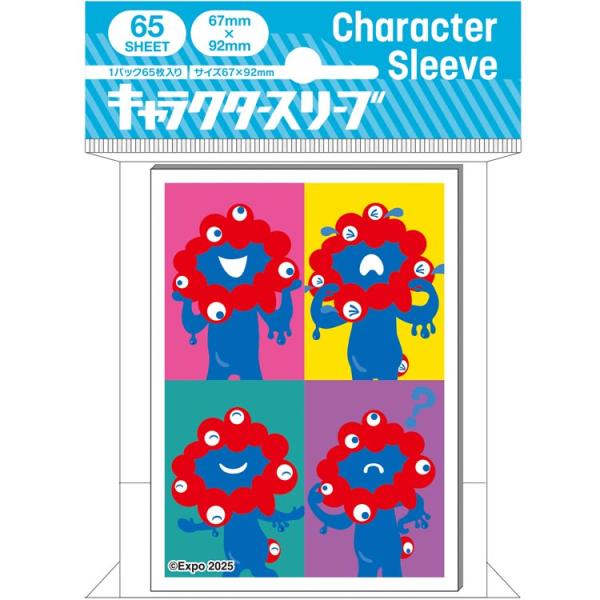 大阪・関西万博 EN-1528 キャラクタースリーブ ポップアート EXPO2025