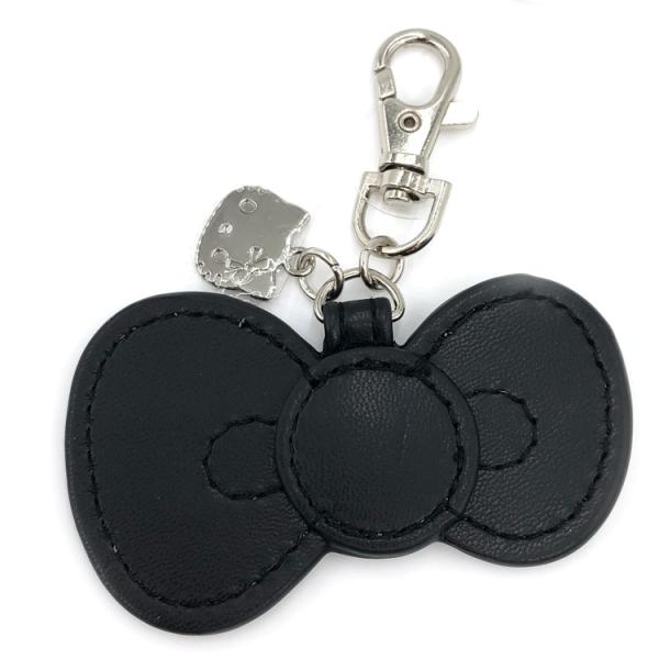 ハローキティ リボンキーホルダー black 386646 Hello Kitty サンリオ
