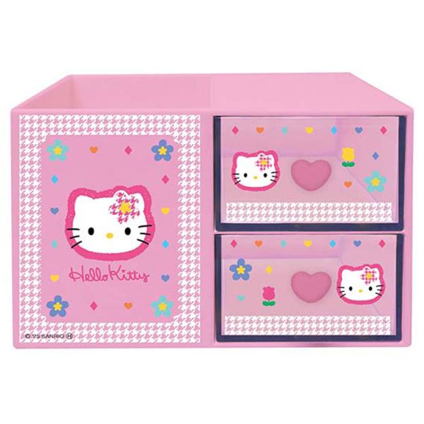 ハローキティ ペンスタンド付きプラチェスト カオハナ 612511 SANRIO