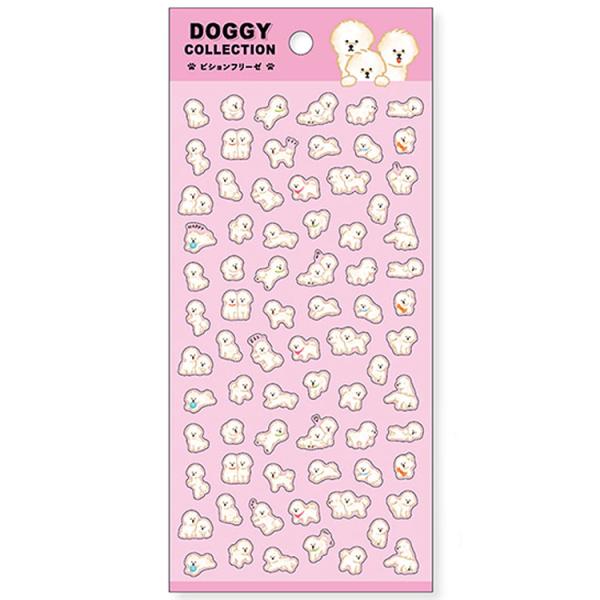 ビションフリーゼ ミニシール 826168 ドギーコレクション