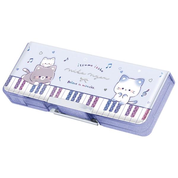 ニコニャン コンパクト両面開きペンケース 337249 新学期 文具