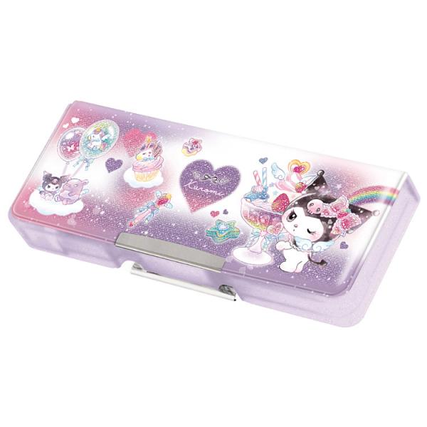 クロミ コンパクト両面開きペンケース ハート 338130 新学期 文具