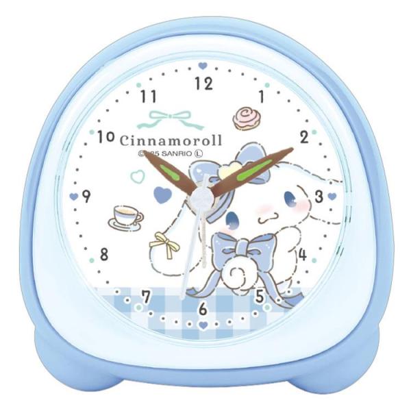 シナモロール ミニライトクロック 347927 るんるんリボン CINNAMOROLL