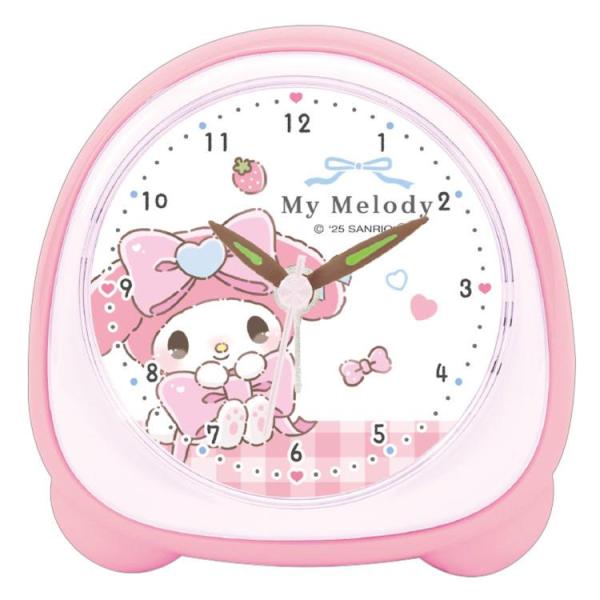マイメロディ ミニライトクロック 347941 るんるんリボン My Melody