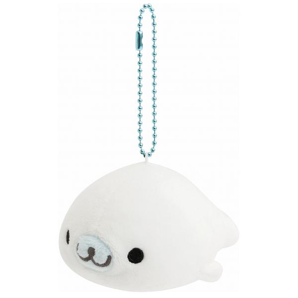 まめゴマ ずっといっしょぬいぐるみ しろゴマ ぬいぐるみキーホルダー