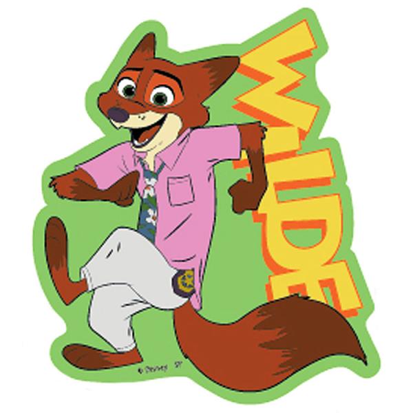 ズートピア2 キャラクターステッカー ニック 230458 Disney ディズニー