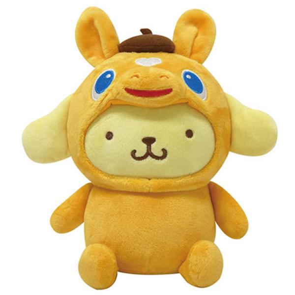 ポムポムプリン ぬいぐるみ 置物 おきもの 癒しグッズ ロディ×サンリオ