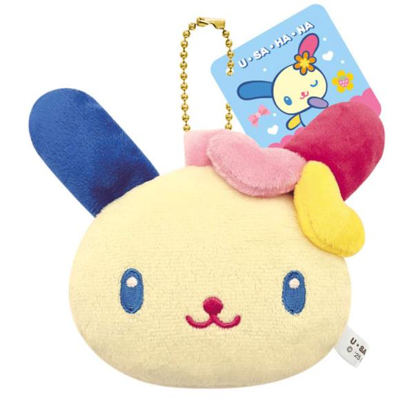 ウサハナ ぬいぐるみミラー 鏡 カガミ かがみ エチケット ダイカット