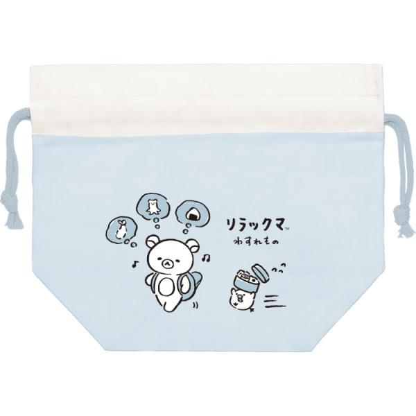 12月下旬以降〜出荷】リラックマ ランチ巾着 CA79401 ランチマーケット