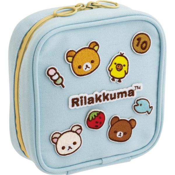 希少　リラックマ　ファスナー　ミニポーチ　平成レトロ　ポーチ　Rilakkuma San-X（サンエックス） リラックマ Rilakkuma 化粧ポーチ コスメポーチ バッグ・ポーチ