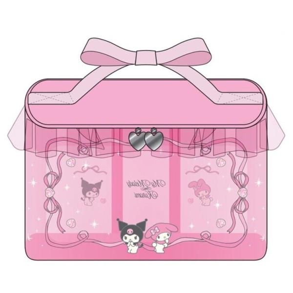 【新品タグ付き】マイメロディ バニティ バラ ポーチ マイメロディ&クロミ バニティポーチ リボン 037196 My Melody KUROMI