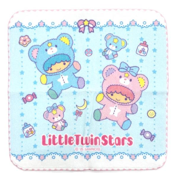 リトルツインスターズ ミニハンドタオル パフポフ 686714 Dreamy