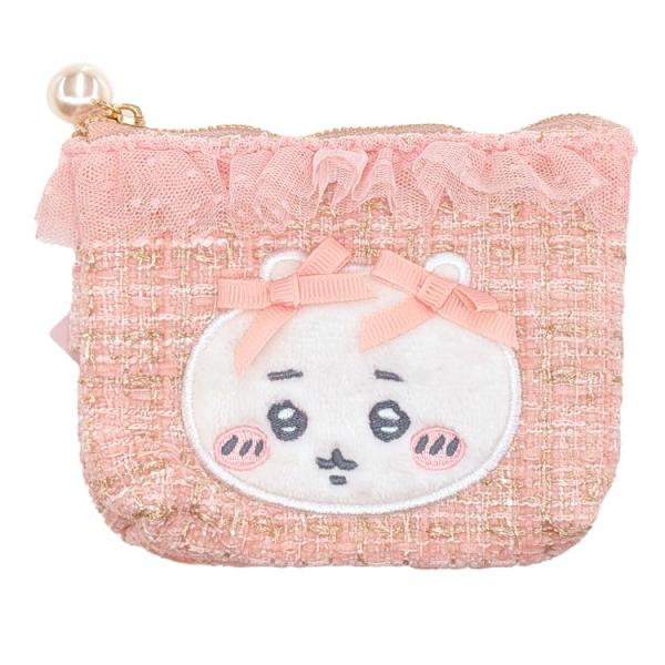 ちいかわ ツイードティッシュポーチ 348705 リボンコスメ ギフト