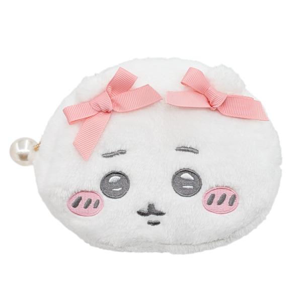 ［商品仕様］表面はふわふわのもこもこ素材、裏面はツイード生地を使用したダイカットポーチ。リボン部分が立体的で愛らしさをさらにプラス★【サイズ】約W150×H112×D50mm【素材】ポリエステル【原産国】中国［特記事項］※画像はあくまでも商...