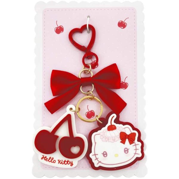 ハローキティ アクリルキーホルダー 564723 ホイップチェリー