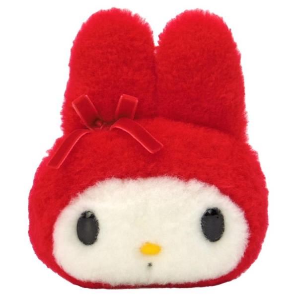 マイメロディ フェイスパスケース 219794 赤チェック My Melody