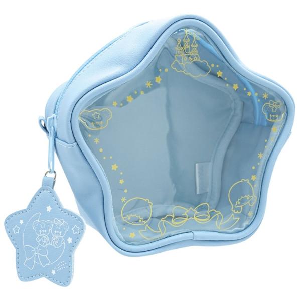 リトルツインスターズ 8203-488 星型ポーチ 雪灯りのファンタジー