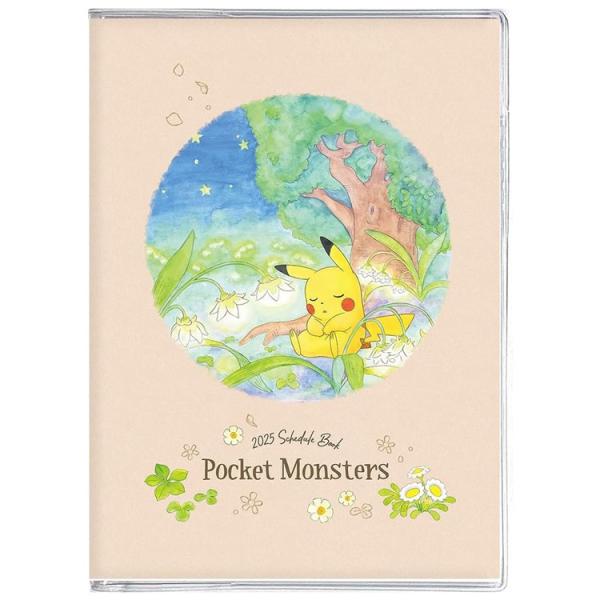 ポケットモンスター 手帳 2024年10月始まり 1000132243 B6マンスリー 