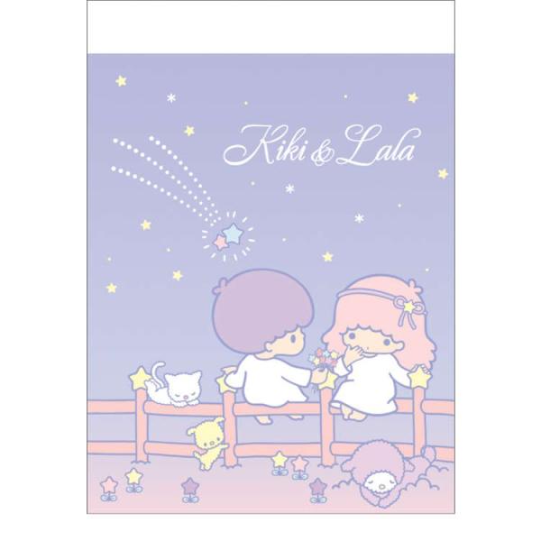 リトルツインスターズ ミニメモ 星空レトロ キキ ララ めも メモ帳