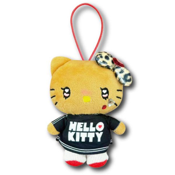 ハローキティ ミニマスコット ブラウン 167878 ギャル3 SANRIO