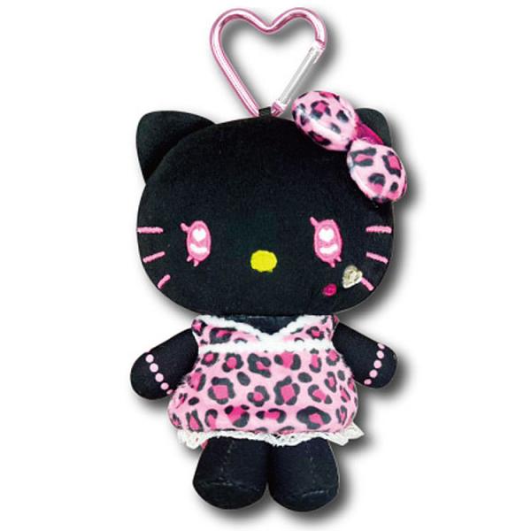 ハローキティ マスコットポーチ ブラック 167892 ギャル3 SANRIO