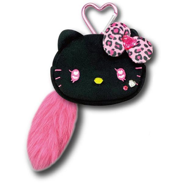 ハローキティ ミニフェイスポーチ ブラック 167939 ギャル3 SANRIO