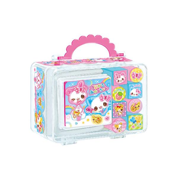 まじかるみゅーちゃん スタンプセット はんこ セット インク 目印 めじ