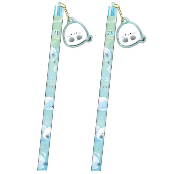 2本セット】ずっとシマエナガ ドロップチャーム鉛筆2B フェアリー