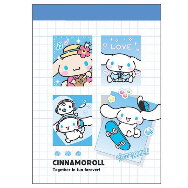【サンリオ】ワンダーラブ【ミニメモセット】 シナモロール ミニメモ 074674 ハイ!ポーズ! SANRIO サンリオ