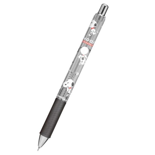 スヌーピー エナージェルシャープ 0.5mm Snoopy monotone シャープペン